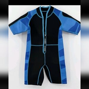 Kids Blue/Black Wet Suit